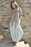 Cyril Crinkle Balloon Pant Sage
